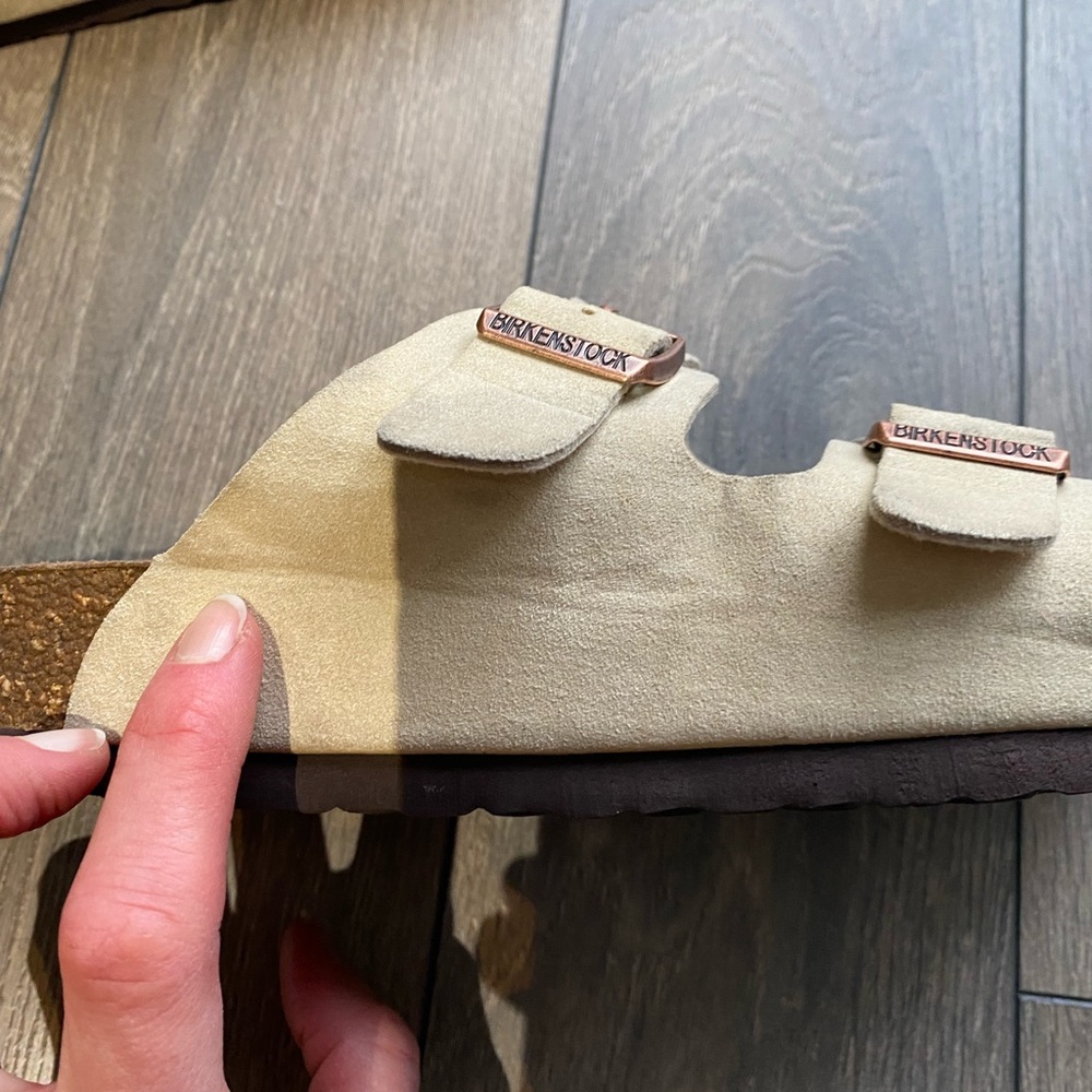 Birkenstock Arizona Taupe Sz 39 (US 8.5) - Picture 5 of 6